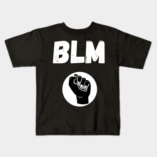 BLACK LIVES MATTER BLM Kids T-Shirt